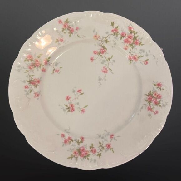 Antique Theodore Haviland Limoges Porcelain Salad  Plate 7.5” - Picture 1 of 2